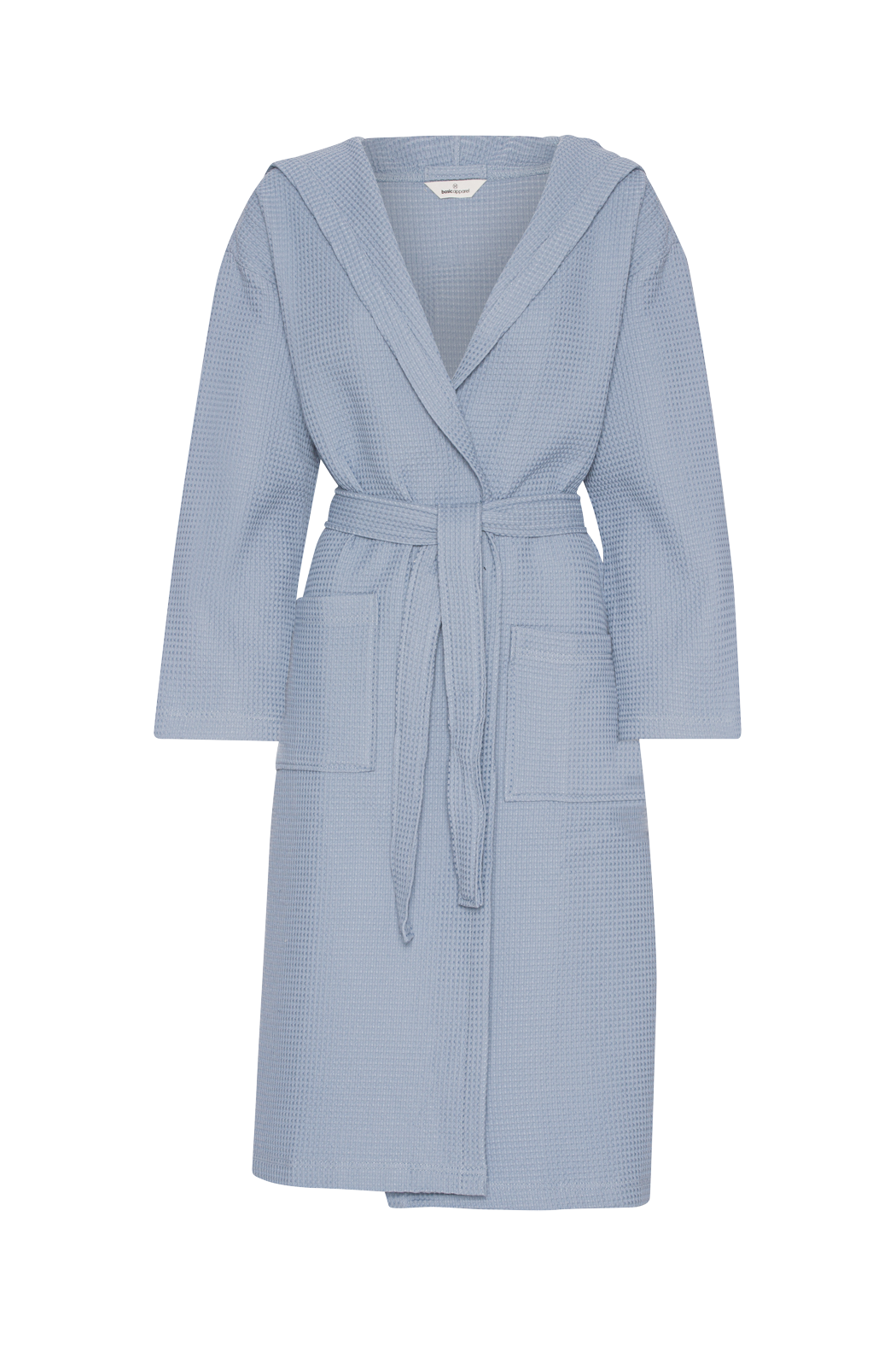 Basic Apparel Nora Long Robe GOTS Robes 505 Ashley Blue